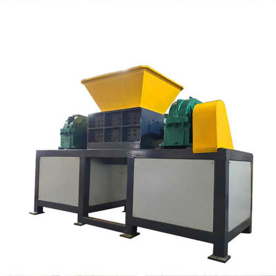 Vollautomatische Industrieholzschreddermaschine Zwillingswelle 100-3000kg/h