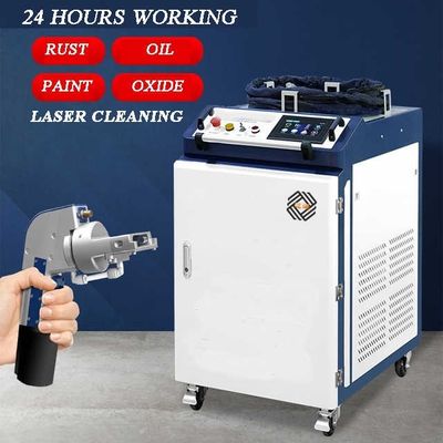 Portable Laser Reinigungsmaschine 1000W 1500W 3000W JPT Faser Pulse Ölfarbe Laserreiniger