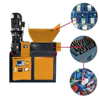 Maschine zur Zerkleinerung von Feststoffabfällen aus Plastik, Mini-Reifenzerkleinerung aus Gummi 380V