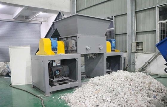 Dauerhafte automatische Papierschreddermaschine Schwerlastmaschine zum Recycling von Kunststoffschrott