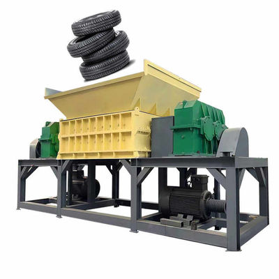 Multifunktionsmaschine für die Vernichtung von Reifen aus Gummi, Geräuscharme Maschine für die Vernichtung von Holzpaletten
