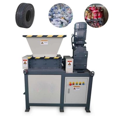 110-130 kg/h Kautschukbruchmaschine Holzpalettenreifenrecycling Schreddermaschine