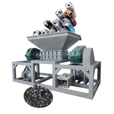 Maschine zur Zerkleinerung von Lebensmittelabfällen Großkapazität Twin Shaft Metallschrottbrüchiger