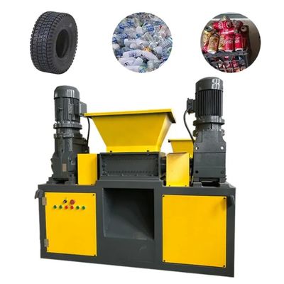 Doppelschacht Metallsplitterbrüchiger Recycling-Plastikmüllbrüchmaschine