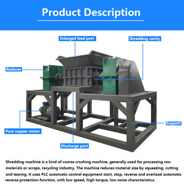 Industrielle vollautomatische hydraulische Holzspalter-Schreddermaschine