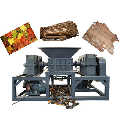 20 m/min Schwerlast-Holzschredder Doppelwellen-Wallschreddermaschine