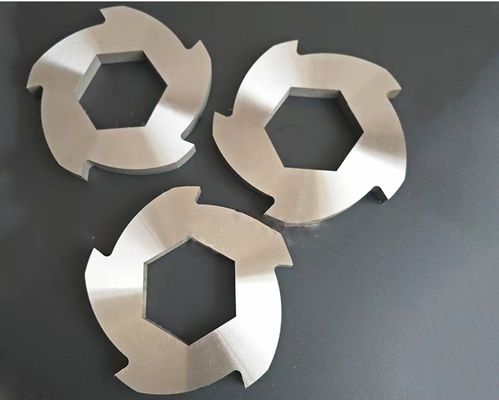 Zwei-Achsen-Schleuder Spezielle Kunststoff-Gummi-Reifen Recycling Industrie-Schredder-Klingen