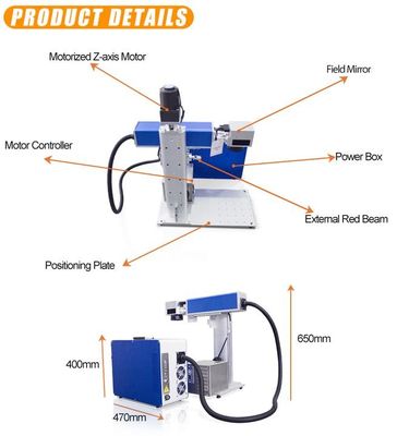 20W 30W Mini Mopa Faser Laser Markierungsmaschine Schmuck Laser Schneiden Gravur Maschine