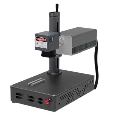 UV-Faser-Laser-Markierungsmaschine, Desktop-Portable Laser-Markierungsmaschine für Metall / Kunststoff