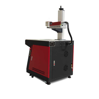 7000mm/s UV-Lasermarkierungsmaschine 3W für Kunststoff-Keramik-Lederjeans
