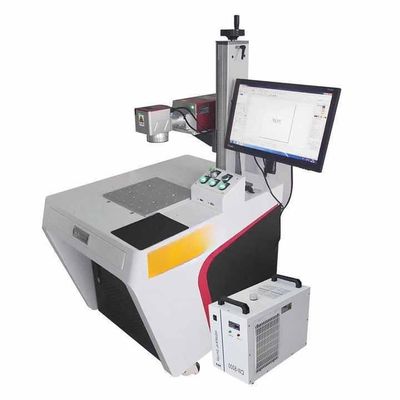 Wasserkühlglas Lasermarkierungsmaschine 5W 3W mit Huaray Logan Laser