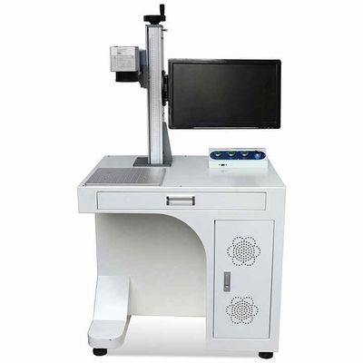 Tragbare Glastrophäe PVC-Metalllasergravurmaschine Luftkühlung