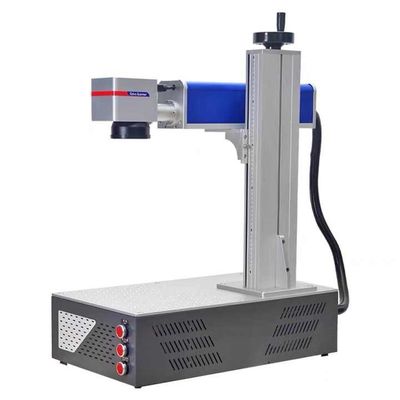 Tragbare Glastrophäe PVC-Metalllasergravurmaschine Luftkühlung