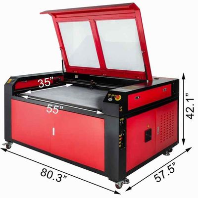 0-400mm/s Laserschneidmaschine für gehärtetes Glas Luftkühlung 400mm*400mm