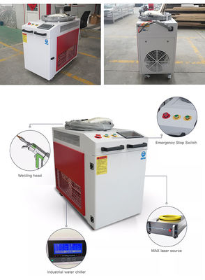 Max-Metall-Laser-Schweißmaschine 2000W für die Verarbeitung von Aluminium aus Edelstahl