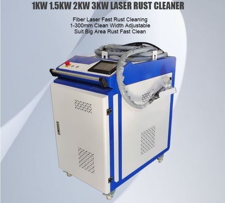 Fiberlaserreinigungsmaschine 2000W für Fahrzeuge und Metalloberflächen