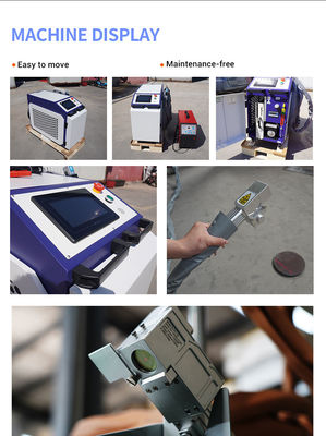 Portable Handheld Laser Reinigungsmaschine 1000 Watt Handheld Laser Rost Reiniger