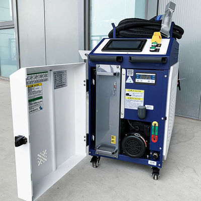 Kontinuierliche / Modulationsfaser-Laser-Rostentferner für den Bau von Autos und Lastwagen