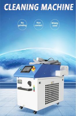 Luftkühlung Industrielle Laserreinigungsmaschine für kleine Brennpunktdurchmesser 0,2-2 mm