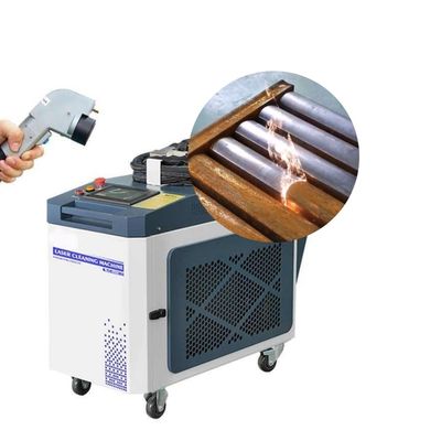 Laserreinigungsmaschine für Metall / Spulen mit 9 mm Punktdurchmesser und automatischer Reinigung
