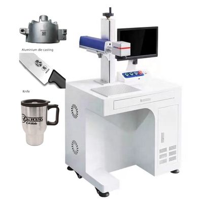 Fabrikzulieferung Graviermaschine Rotation 60 Watt Jpt Faser 20w 30w 50w 100w Lasermarkierungsmaschine