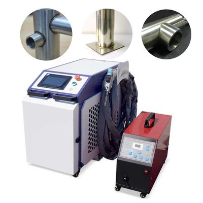 Wassergekühlte Laserschweißmaschine 1500W 2000W Fiber Handheld 4 in 1 Portable Schweißmaschine für Metall