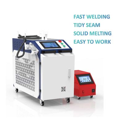Fiber Laser 4 in 1 Schweißmaschine 2000W Leistung Wasserkühlung Schnelle Geschwindigkeit