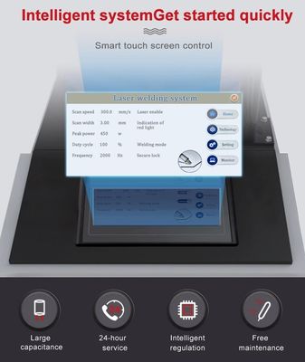 Schweißroboter-Laser-Integrierte Handheld-Faser-Laser-Schweißer 1000w 1500w 2000w