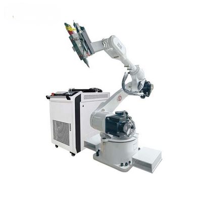 Präzisionslaserschweißmaschine mit 1400 mm Roboterarmlänge und Wasserkühlsystem