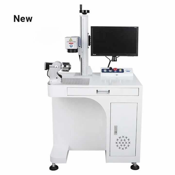 JPT Faserlasermarker für Metallring Sliver Schmuck Kunststoff ABS MC