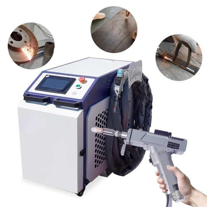 3 in 1 Fiber Laser Schweißer Handheld 1000W 1500W 2000W Für Aluminiumkohlenstoff