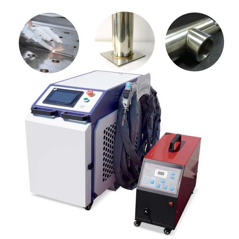 Handgeführte Schweißmaschine 4 In 1 1500w 2000w 3000w Rost entfernende Laserreinigung Schweißmaschine