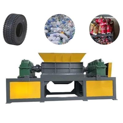 Doppelschacht-Schrottschredder für Plastikschrott Motorradreifen-Schredder