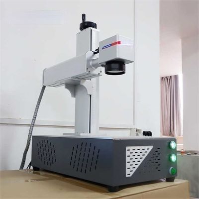 Drehfaserlaser Farbmarkierungsmaschine 7000mm/s Mopa JPT Faserlasermarker