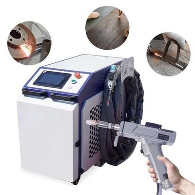 3 in 1 Fiber Laser Schweißer Handheld 1000W 1500W 2000W Für Aluminiumkohlenstoff