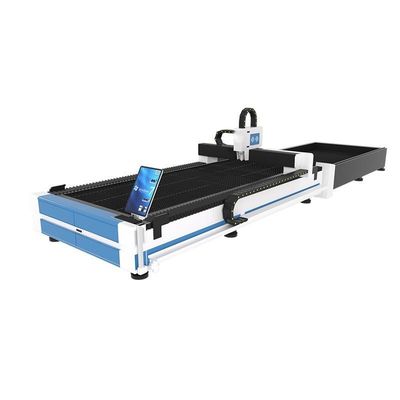 Hochgeschwindigkeitsfaserlaserschneidmaschine für Blech mit Blechbelastungssystem Stahlverarbeitung